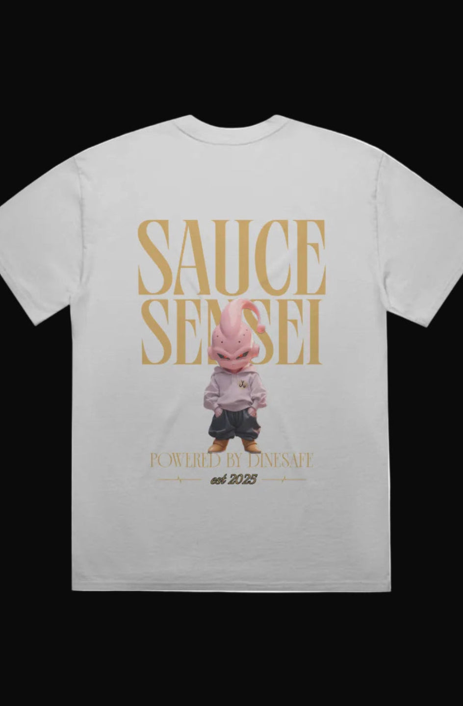 Sauce Sensei Tee 01 — Black Gold