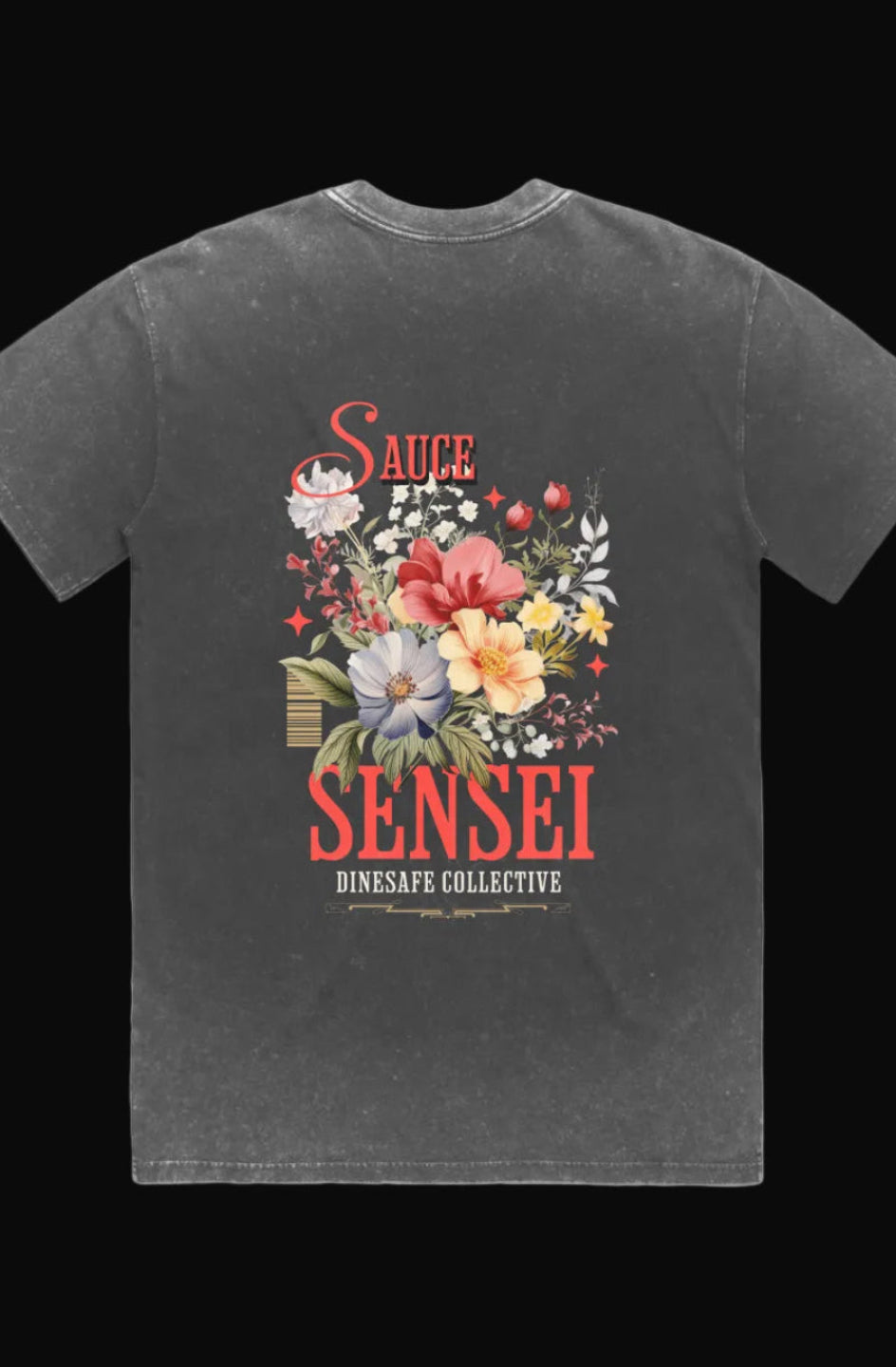 DineSafe Collective Embroidered Heavy Tee