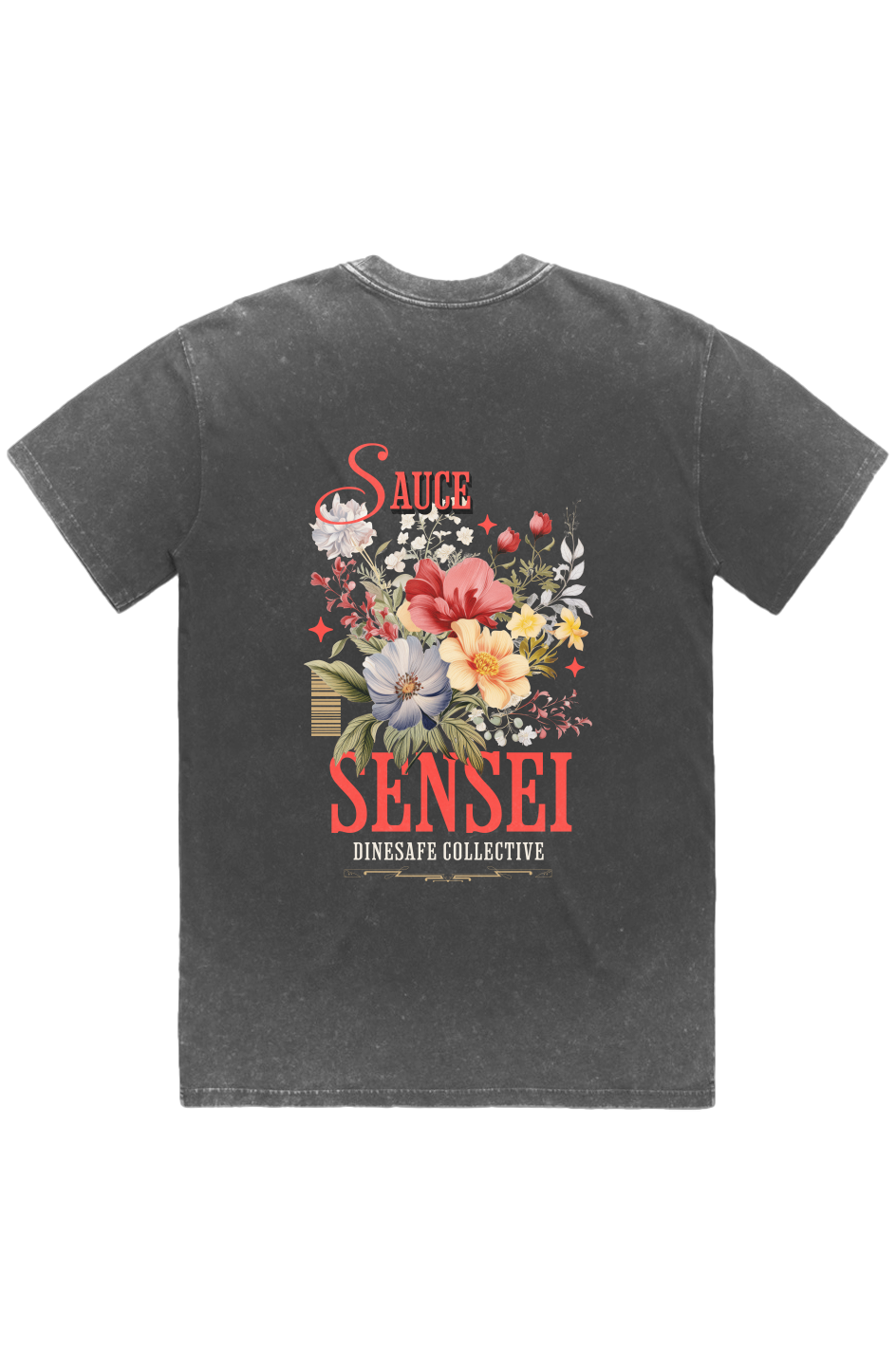 DineSafe Collective Embroidered Heavy Tee