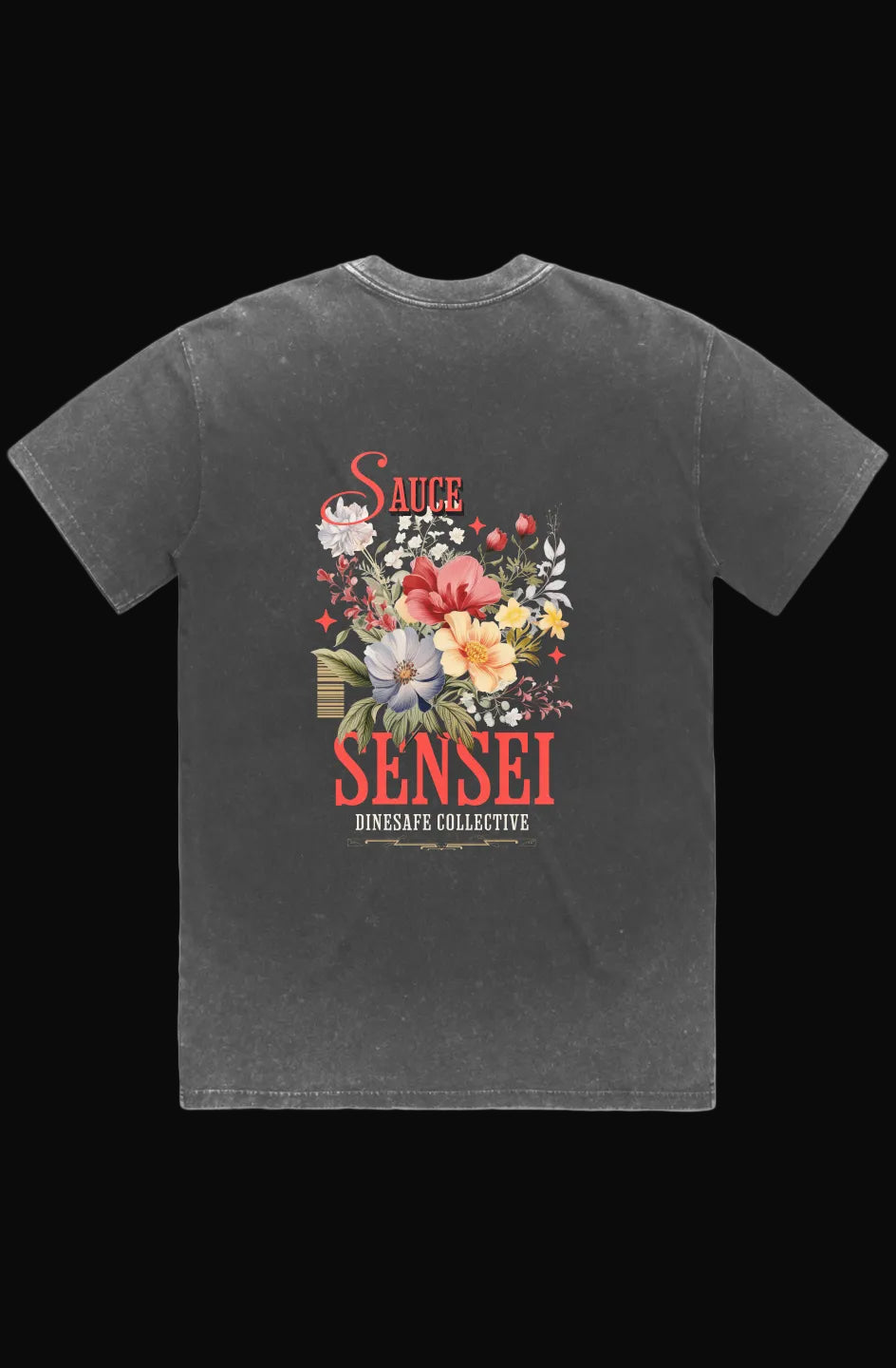 DineSafe Collective Embroidered Heavy Tee